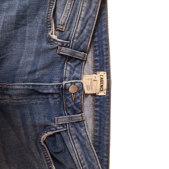 Women's L'agence Ankle Jeans 30 Waist - Picture 3 of 4